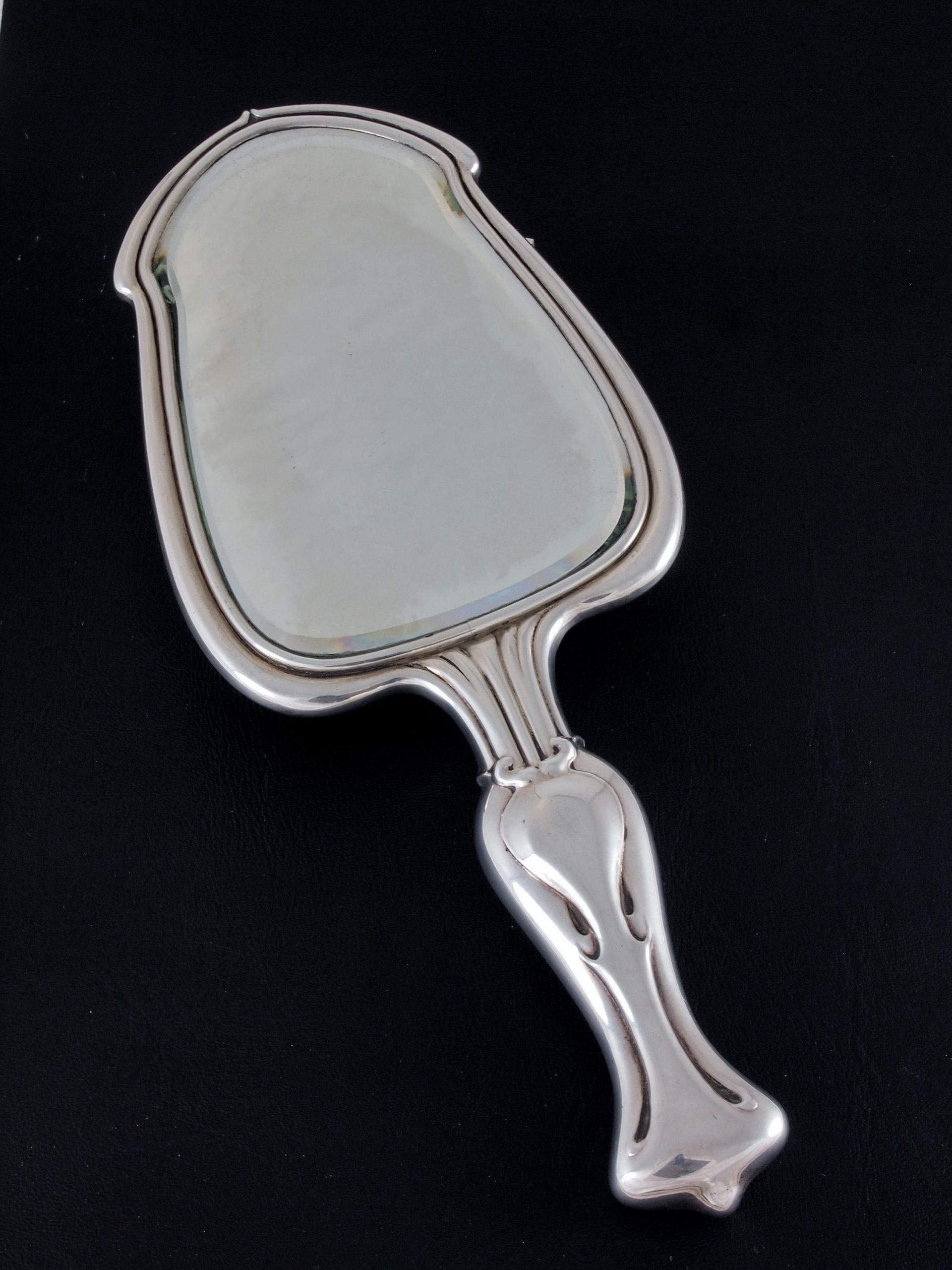 Art Nouveau Silver Hand Mirror* - Nouveau Deco Arts