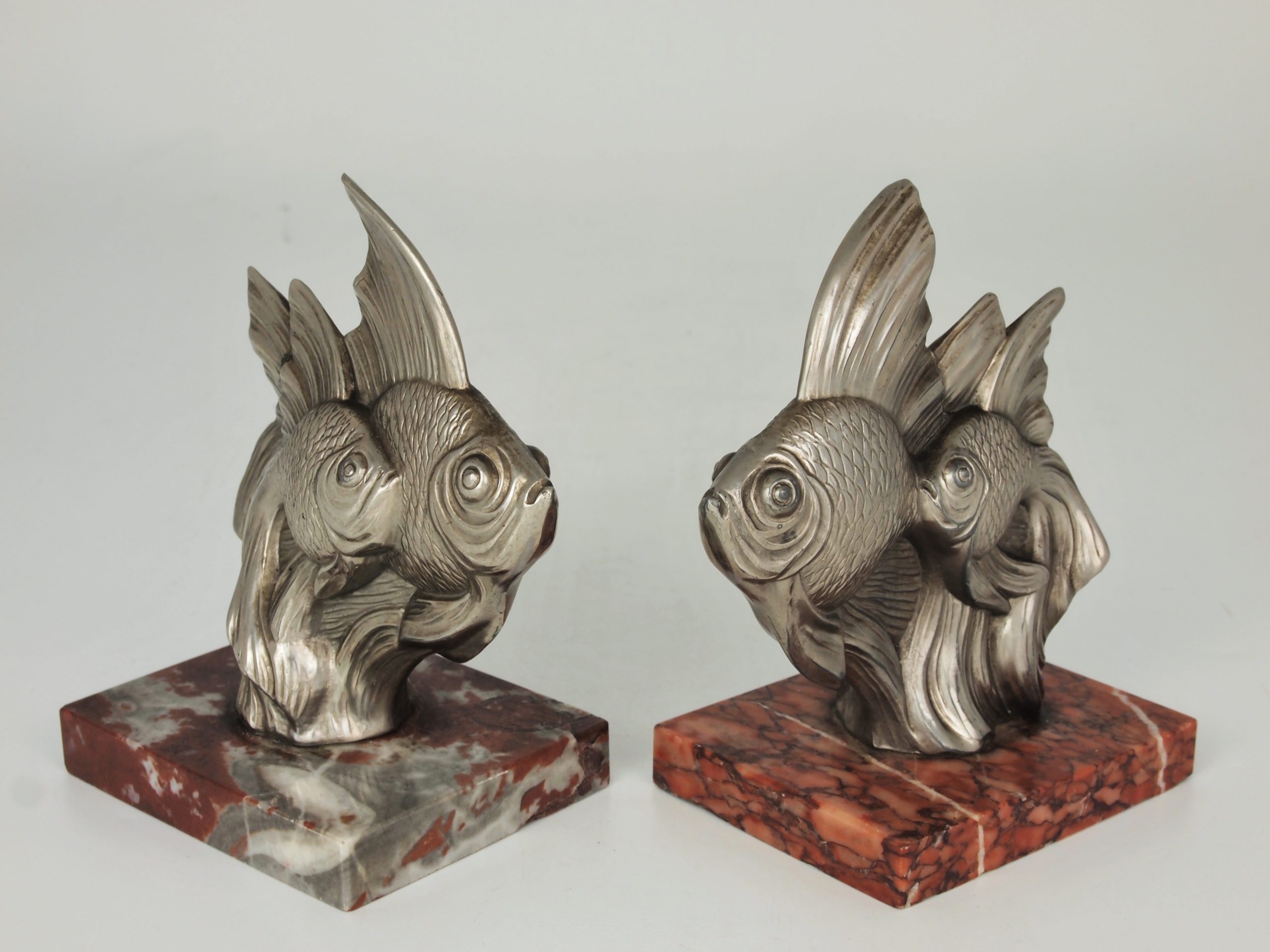 Veiltail Fish Bookends* - Nouveau Deco Arts