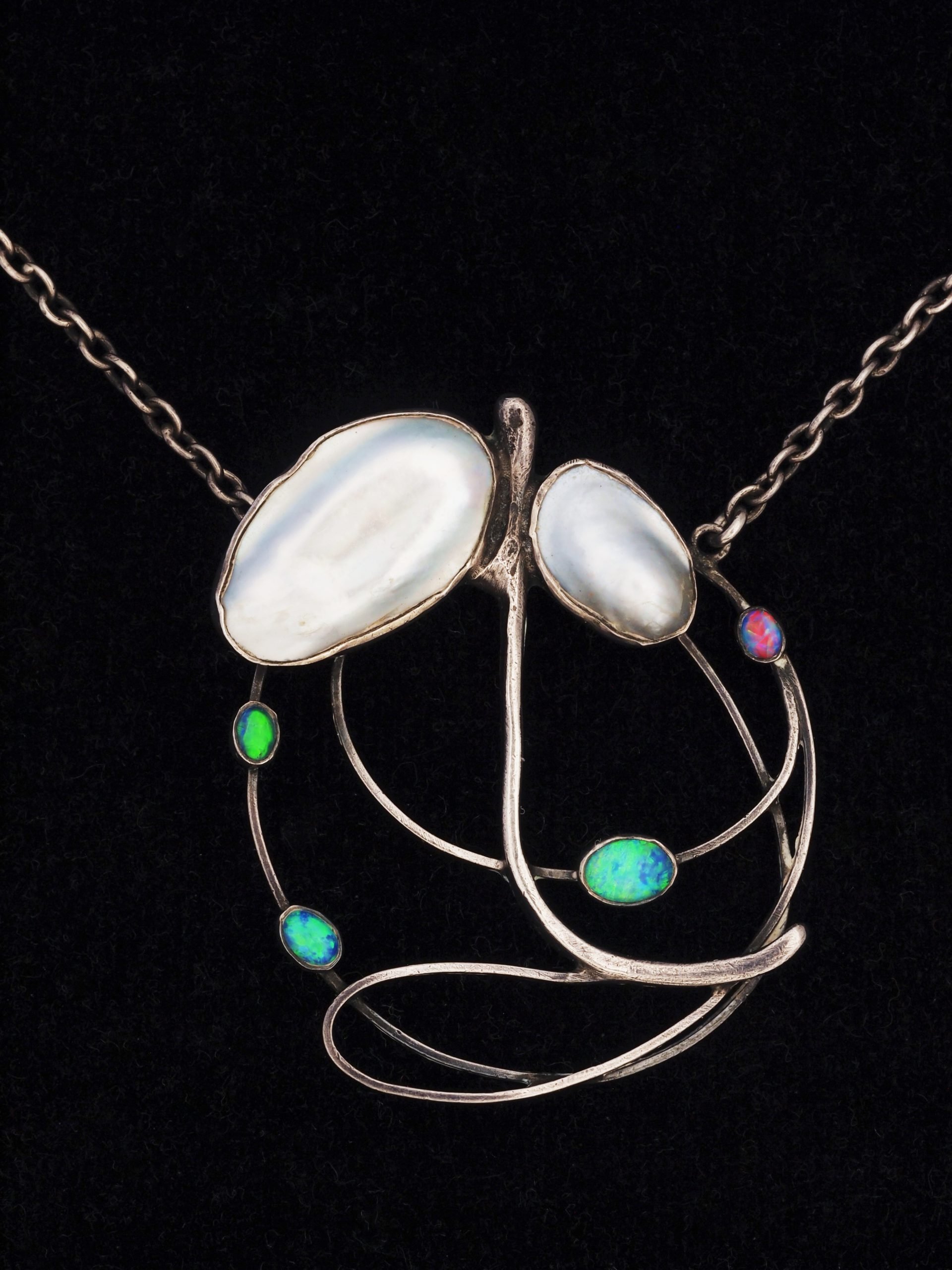 Somewhere Over The Rainbow Mother Of Pearl Pendant - La Kaiser